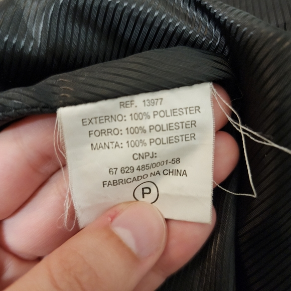 Classic Waterproof Trench Coat with zipper and collar, Pacific Blue, rain coat - Picture 5 of 7